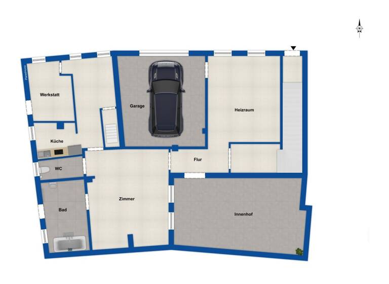 Einfamilienhaus zum Kauf 75.000 € 5 Zimmer 140 m² 226 m² Grundstück Burgkunstadt 96224