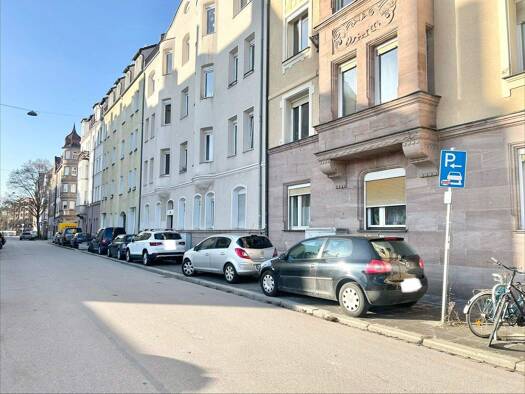 Wohnung zur Miete 820 € 4 Zimmer 84,5 m² 2. Geschoss Heerwagenstr. 17 Rennweg Nürnberg 90489