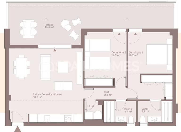 Studio zum Kauf 632.000 € 4 Zimmer 94 m² EG Málaga 29670