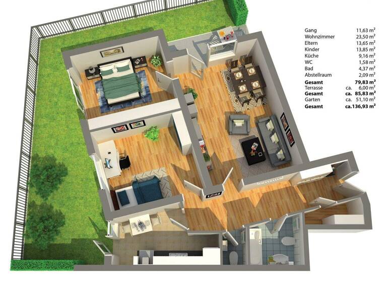 Wohnung zum Kauf 275.000 € 3 Zimmer 80 m² 1. Geschoss Wörgl 6300