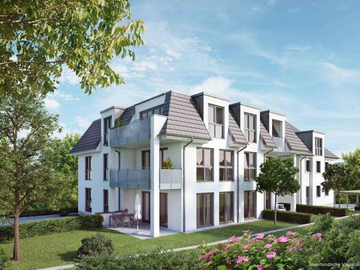 Wohnung zum Kauf - Erstbezug provisionsfrei 349.000 € 2 Zimmer 63 m² Geschoss 1/2 frei ab 31.12.2027 Gunkelsrainstraße 6+6a Alzenau 63755