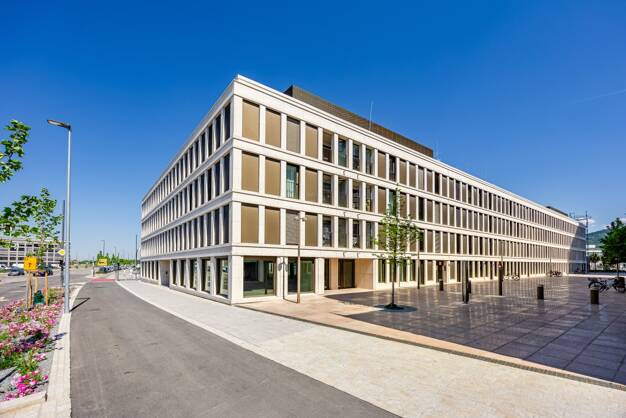 Ladenfläche zur Miete 379 m² Verkaufsfläche teilbar ab 379 m² Europaplatz 12-17 / Max-Planck-Ring 2-12 Bahnstadt Heidelberg 69115