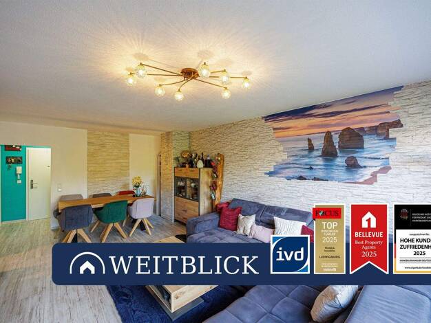 Wohnung zum Kauf 215.000 € 2,5 Zimmer 57 m² 1. Geschoss Tamm 71732