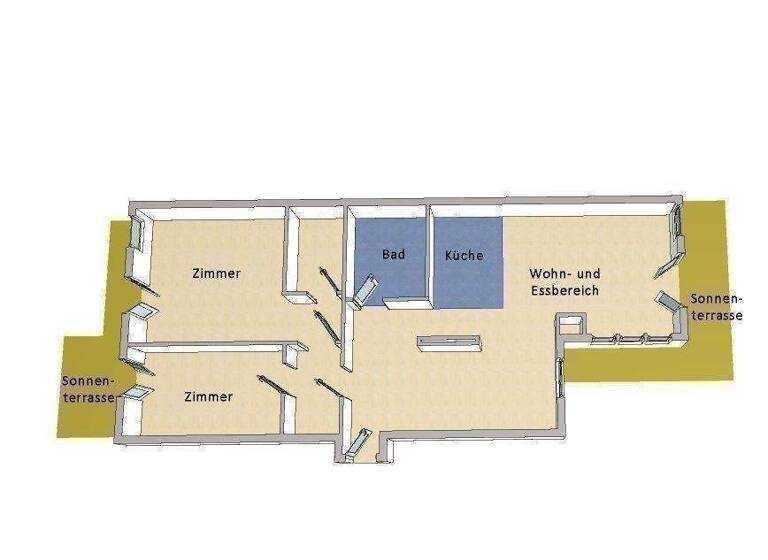 Wohnung zum Kauf 399.000 € 3 Zimmer 88 m² frei ab sofort Niederschönhausen Berlin 13156
