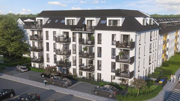 Wohnung zum Kauf - Neubau 322.900 € 2 Zimmer 59,3 m² EG Georg-Zapf-Straße 2a Flittard Köln 51061