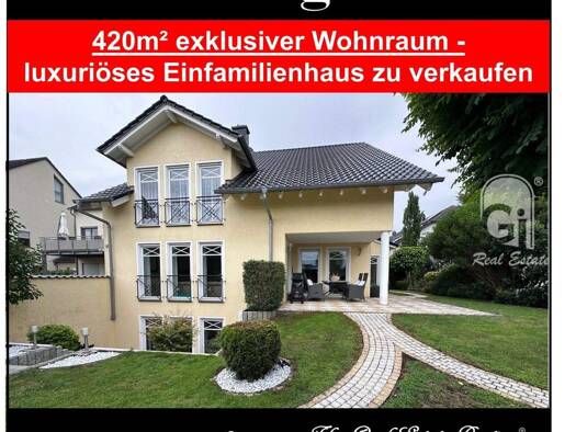 Einfamilienhaus zum Kauf provisionsfrei 1.399.000 € 7 Zimmer 420,9 m² 483 m² Grundstück frei ab 01.01.2026 Seligenstadt 63500