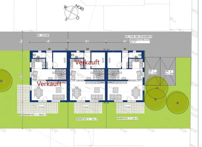 Grundstück zum Kauf provisionsfrei 277.200 € 231 m² Grundstück Hochzoll Augsburg 86150