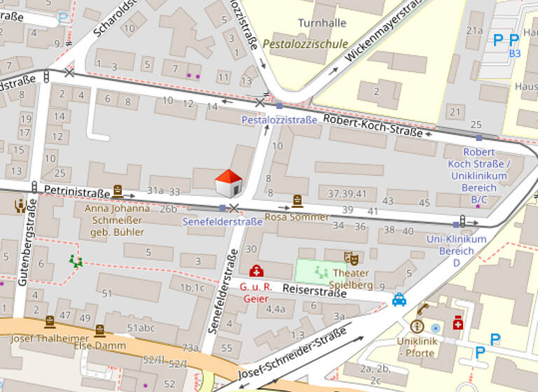 Bürofläche zur Miete 4,90 € 284 m² Bürofläche Grombühl Würzburg 97080