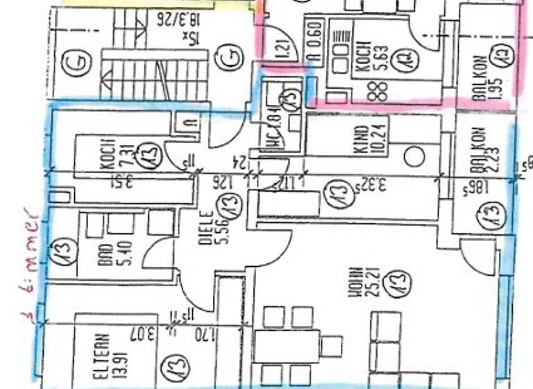 Terrassenwohnung zum Kauf 329.000 € 3 Zimmer 70 m² 2. Geschoss Humboldtstraße 24 Ludwigsfeld Neu-Ulm 89321