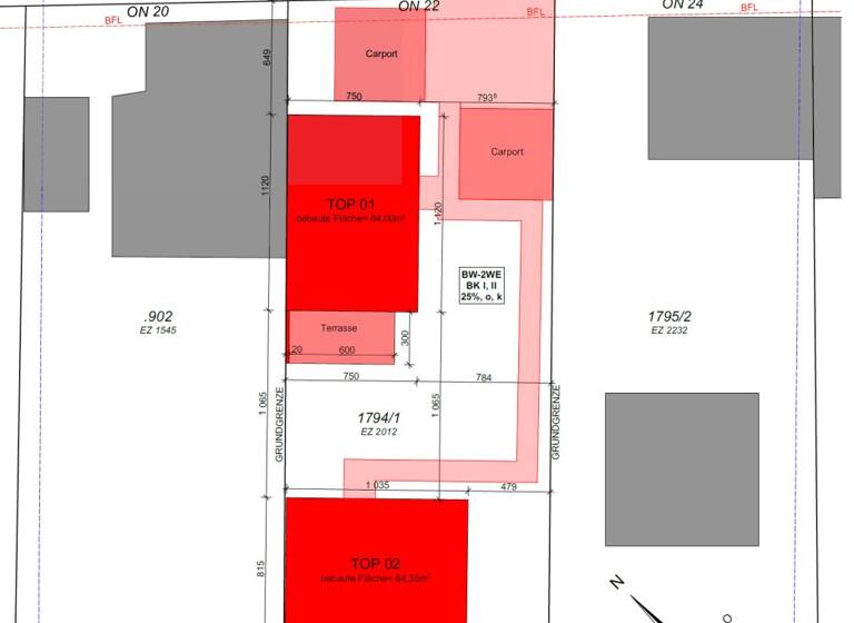 Grundstück zum Kauf 300.000 € 708 m² Grundstück Alleestraße 22 Langenzersdorf 2103
