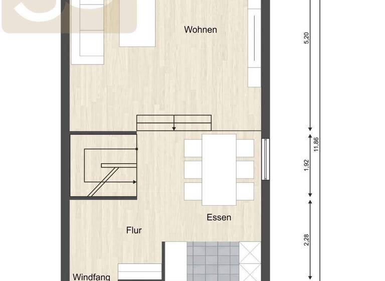 Doppelhaushälfte zum Kauf 395.000 € 4 Zimmer 110 m² 318 m² Grundstück Vorsfelde Wolfsburg 38448