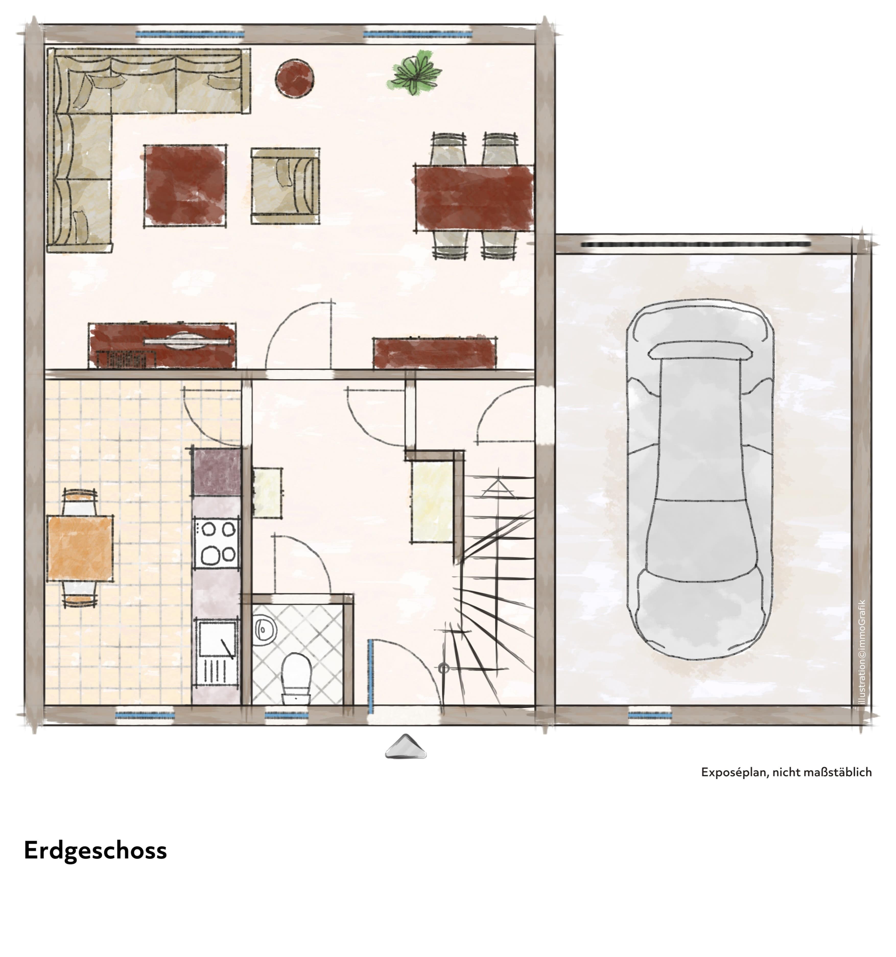 Reihenendhaus zur Miete 1.500 € 4 Zimmer 130 m²<br/>Wohnfläche 250 m²<br/>Grundstück Moritzberg Hildesheim 31139