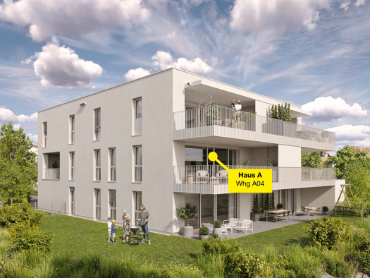 Terrassenwohnung zum Kauf - Erstbezug 749.000 € 3 Zimmer 81,3 m² Ankergasse 18a Hard 6971