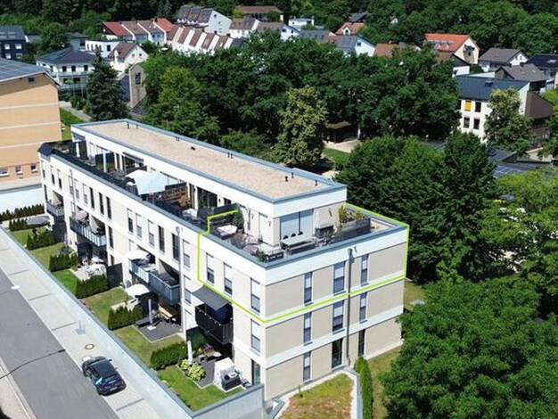 Penthouse zur Miete 1.780 € 4 Zimmer 111,4 m² 2. Geschoss frei ab 01.10.2025 Blumenweg, 2 Lappersdorf Bayern - Lappersdorf 93138