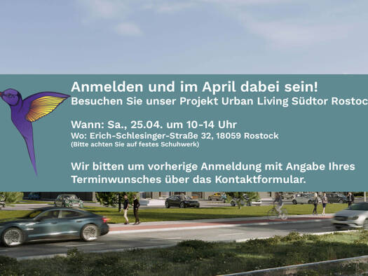 Studio zum Kauf - Erstbezug provisionsfrei 147.003 € 1 Zimmer 20,2 m² 3. Geschoss Südstadt Rostock / Südstadt 18059