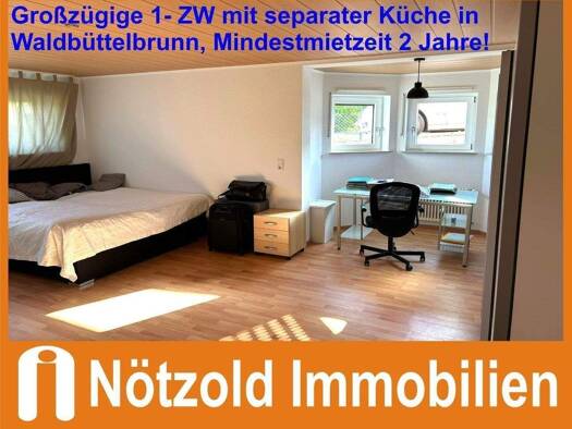 Studio zur Miete 440 € 1 Zimmer 43 m² frei ab 01.08.2026 Waldbüttelbrunn 97297