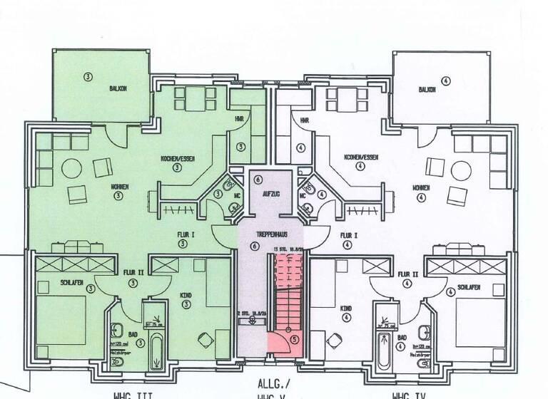 Wohnung zur Miete 950 € 3 Zimmer 89,6 m² 1. Geschoss frei ab 01.05.2026 Heidmühle Schortens / Heidmühle 26419