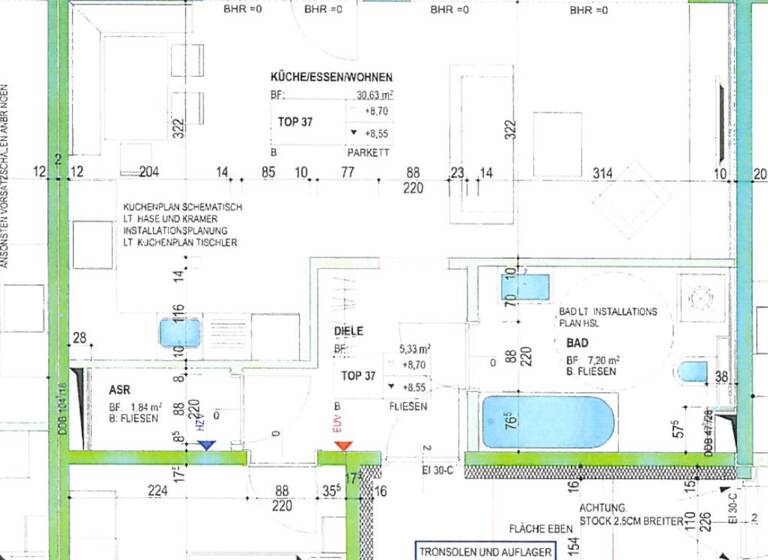 Wohnung zur Miete 950 € 2 Zimmer 57 m²<br/>Wohnfläche Dachgeschoss<br/>Geschoss 01.09.2025<br/>Verfügbarkeit Hohenems 6845
