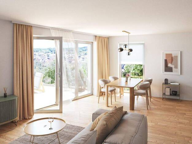 Wohnung zum Kauf - Neubau provisionsfrei 606.500 € 3 Zimmer 105,5 m² 2. Geschoss Krokusweg 18 Blankenloch Stutensee 76297