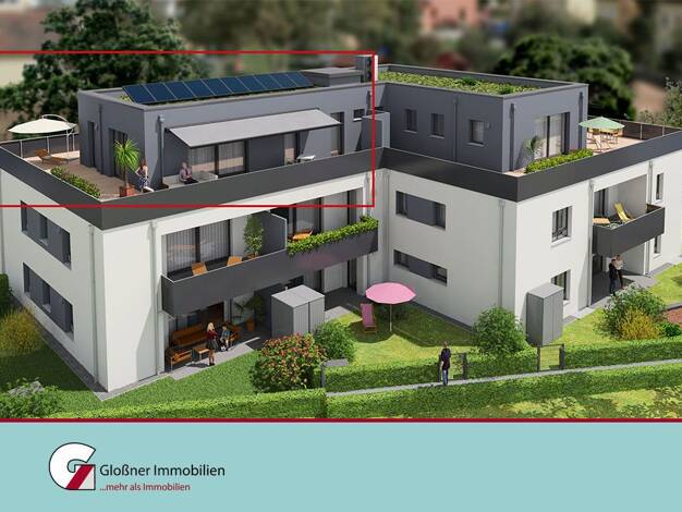 Penthouse zur Miete 1.530 € 2 Zimmer 109,7 m² frei ab 01.11.2026 Schweinau Nürnberg 90441