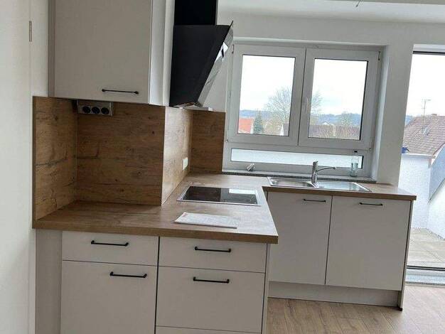 Wohnung zur Miete 850 € 3,5 Zimmer 63,4 m² 2. Geschoss frei ab 01.04.2026 Bahnhofstr. 27 Thannhausen 86470