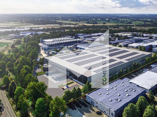 Lagerhalle zur Miete - Erstbezug 15.260 m² Lagerfläche teilbar ab 8.850 m² Güdderath Süd 41199