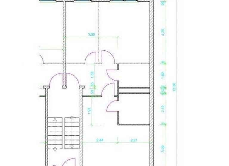 Wohnung zur Miete 480 € 3 Zimmer 60 m² 1. Geschoss Lindenstr. 7 Anklam 17389