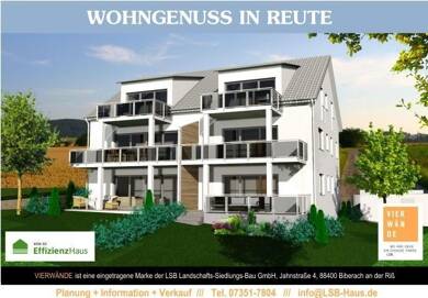 Wohnung zur Miete 790 € 2,5 Zimmer 67,3 m² 1. Geschoss Reute Mittelbiberach 88441