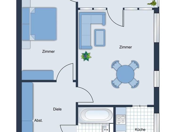 Wohnung zum Kauf 345.000 € 2 Zimmer 58,9 m²<br/>Wohnfläche 3.<br/>Geschoss Mitte Berlin-Mitte 10115