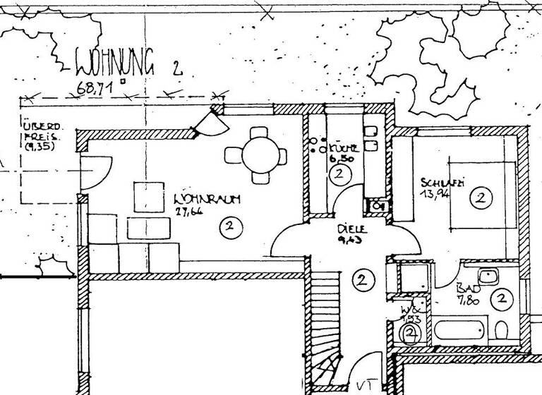 Terrassenwohnung zum Kauf 795.000 € 3 Zimmer 116,9 m² Eisvogelweg 37 Trudering-Riem München 81827