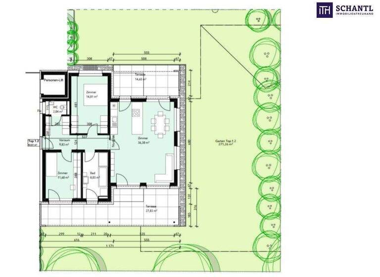 Wohnung zum Kauf provisionsfrei 454.900 € 3 Zimmer 82,7 m² EG frei ab 01.12.2027 Liebenau Graz,07.Bez.:Liebenau 8041