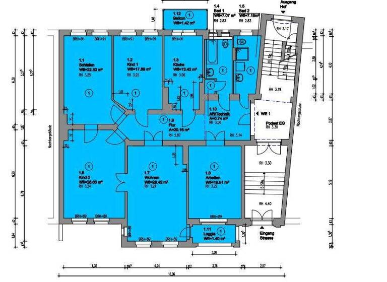 Wohnung zum Kauf 480.000 € 5 Zimmer 166,4 m² EG Willy-Lohmann-Straße 11 Paulusviertel Halle 06114
