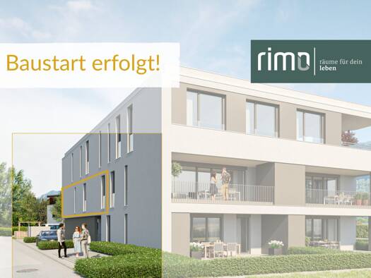 Wohnung zum Kauf - Neubau 359.000 € 2 Zimmer 52,1 m² 1. Geschoss Enderstraße 26 Altach 6844