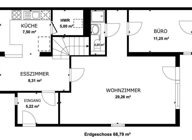 Doppelhaushälfte zum Kauf 340.000 € 5 Zimmer 128 m² 313 m² Grundstück Kochstedt Dessau 06847