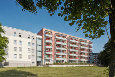 Wohnung zur Miete 311 € 2 Zimmer 46,4 m² 5. Geschoss Feldstraße 134 Mühlhausen Mühlhausen 99974