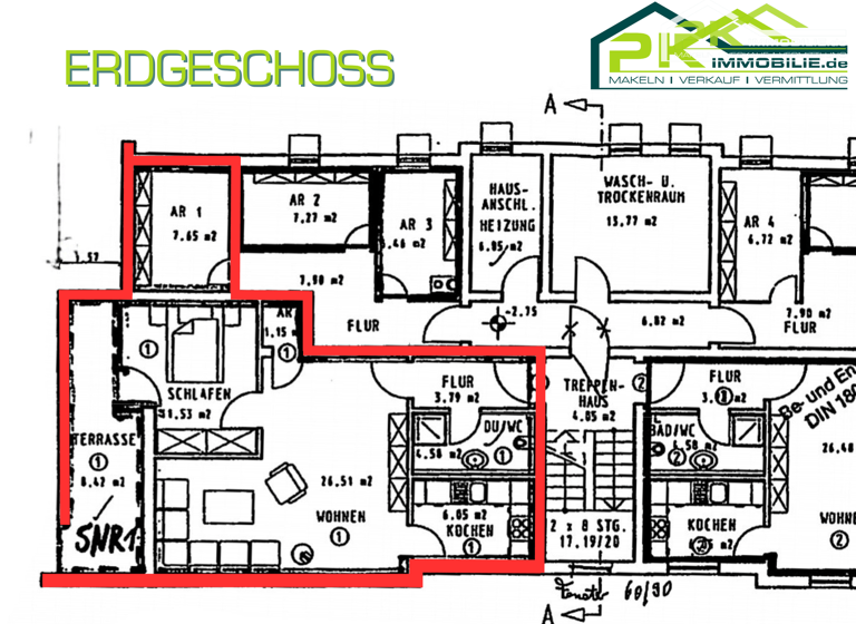 Wohnung zum Kauf 134.000 € 2 Zimmer 56,2 m² Diez 65582
