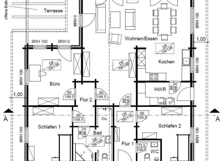 Bungalow zum Kauf provisionsfrei 498.000 € 4 Zimmer 136 m² 590 m² Grundstück Münster Steinach 94377