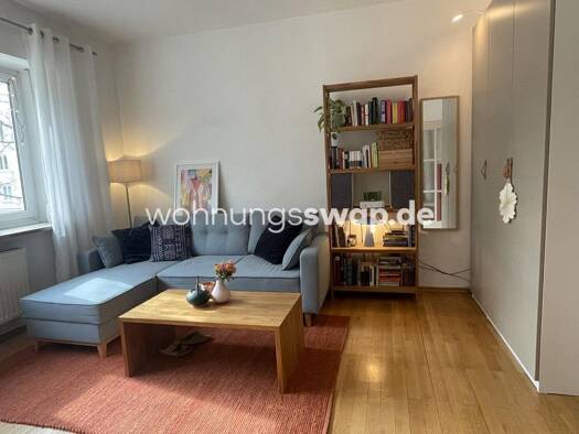 Wohnung zur Miete Tauschwohnung 700 € 1 Zimmer 37 m² 1. Geschoss Schwabing-West München 80801