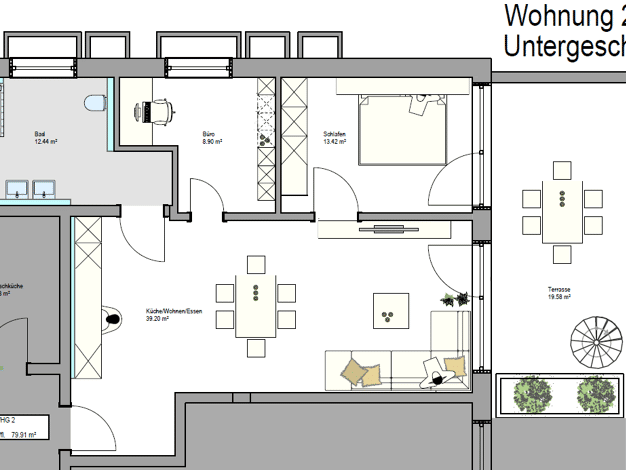 Wohnung zum Kauf - Neubau provisionsfrei 544.800 € 2,5 Zimmer 83,8 m² Friedrichshafen Friedrichshafen 88045