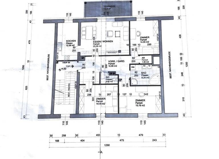 Wohnung zum Kauf 249.500 € 3 Zimmer 111 m² Enns 4470