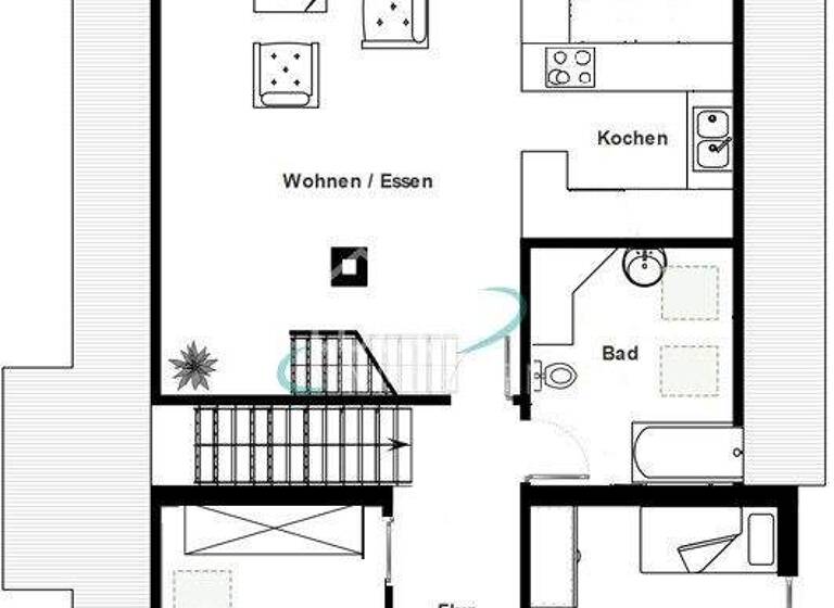 Maisonette zum Kauf 275.000 € 6,5 Zimmer 147,7 m² Wolpertshausen 74549