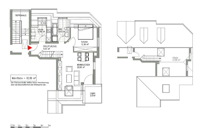 Wohnung zur Miete 1.069 € 3 Zimmer 83 m²<br/>Wohnfläche 3.<br/>Geschoss 01.01.2025<br/>Verfügbarkeit Eulensteg 42 Markkleeberg Markkleeberg 04416