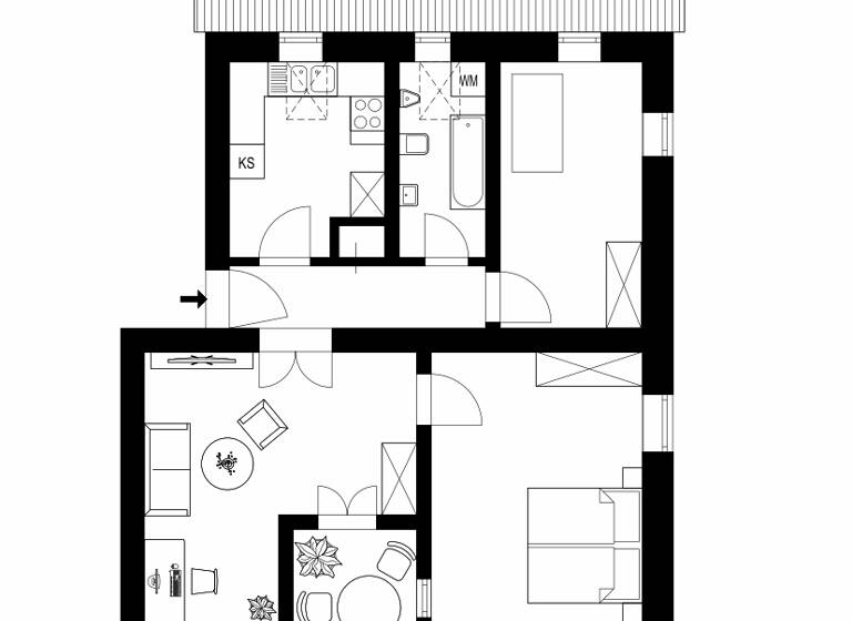 Wohnung zum Kauf 275.000 € 3 Zimmer 69 m² 3. Geschoss Grünau Berlin 12527
