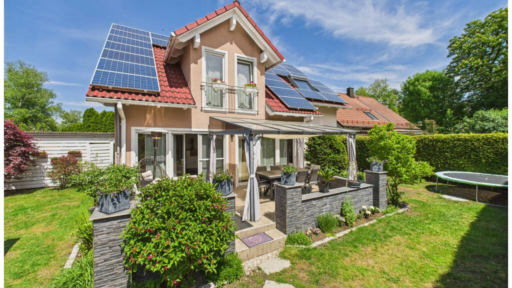 Einfamilienhaus zum Kauf 1.100.000 € 6 Zimmer 158 m² 492 m² Grundstück Eichenried Moosinning 85452