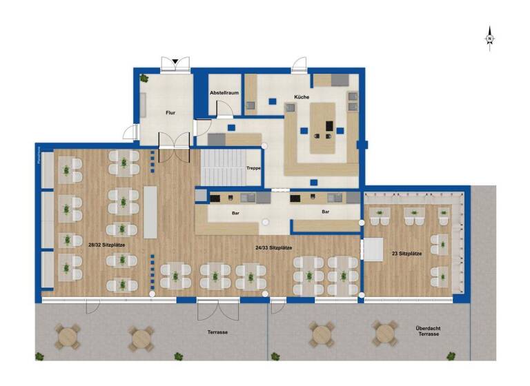 Restaurant zum Kauf 1.475.000 € 354,3 m² Gastrofläche Pasing-Obermenzing München 81245