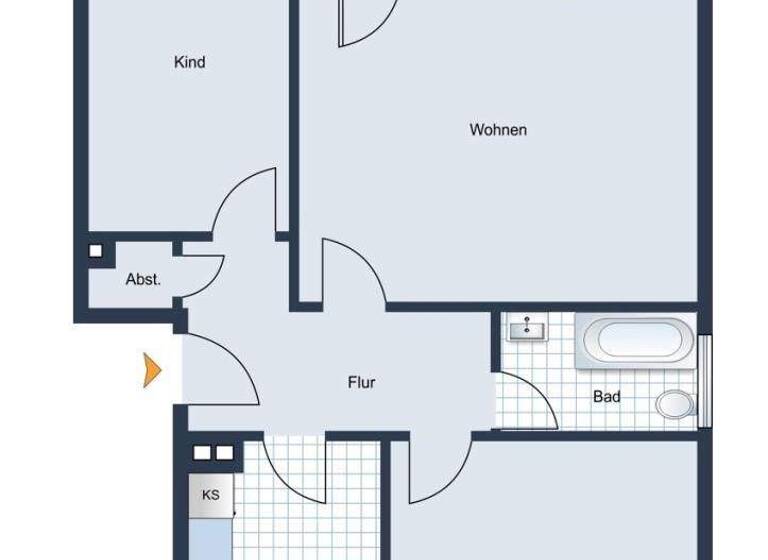 Wohnung zum Kauf provisionsfrei 155.000 € 2,5 Zimmer 64,1 m² 3. Geschoss Wolperdingstraße 1 Wik Kiel 24106