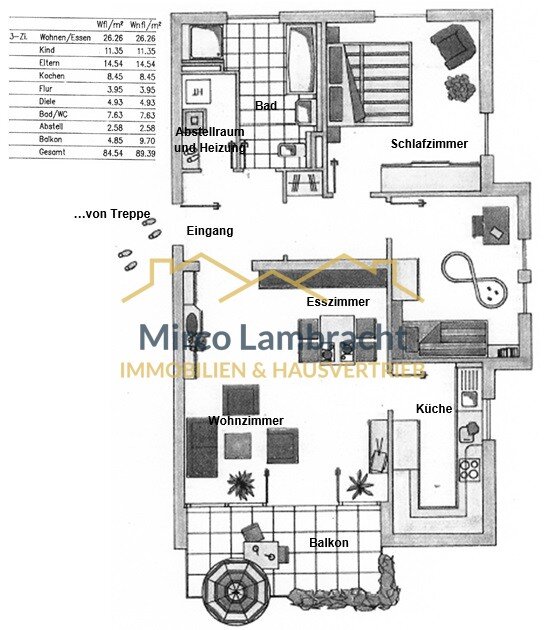 Wohnung zum Kauf als Kapitalanlage geeignet 298.000 € 3 Zimmer 84 m²<br/>Wohnfläche Breisach Breisach am Rhein 79206