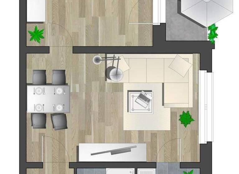 Wohnung zur Miete 284 € 2 Zimmer 44,7 m² EG frei ab 01.04.2026 C.-v.-Ossietzky-Str. 163 Gablenz Chemnitz 09127