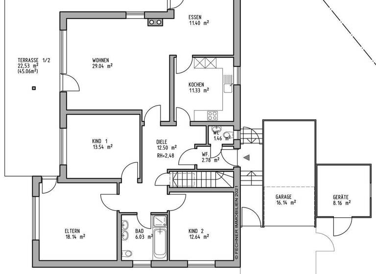 Bungalow zum Kauf 679.000 € 4 Zimmer 140 m² 850 m² Grundstück frei ab 01.07.2026 Manching 85077