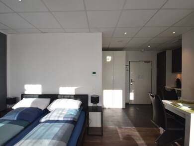 Studio zur Miete Wohnen auf Zeit 1.845 € 1 Zimmer 32 m² frei ab sofort Triftstraße Niederrad Frankfurt am Main 60528